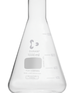Bình tam giác, cổ hẹp 1000ml Duran